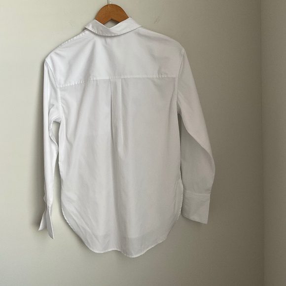 NWT Madewell White Relaxed Button-Up Shirt SZ Various - Picture 14 of 16